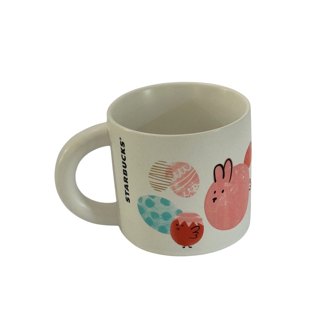 Starbucks 2019 Easter Spring Bunny Chick Egg Ceramic Coffee Mug 12oz